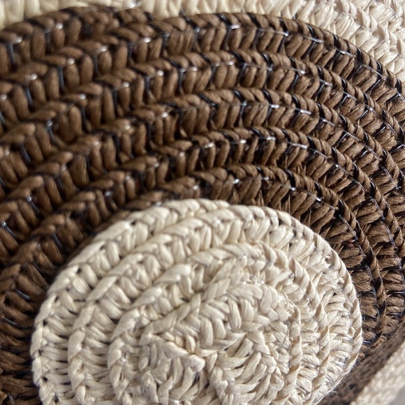 Sunlily Roll-n-Go Sun Hat Size OS Brown and Tan with Leather band NWT - Picture 6 of 8